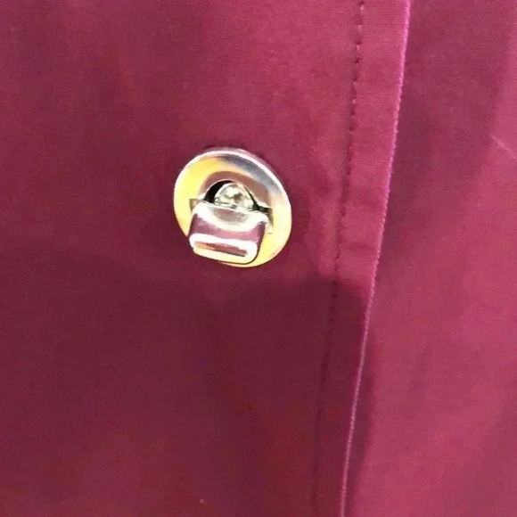 CeCe winter coat with hood. Purple.  Size L. - Picture 2 of 12